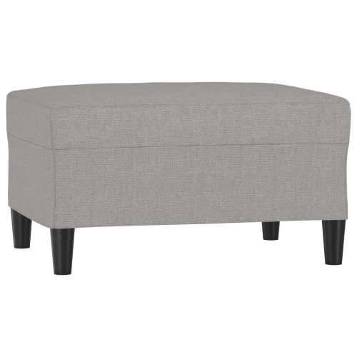 Tabure svjetlosivi 70 x 55 x 41 cm od tkanine - Svjetlosiva 70 x 55 x 41 cm 1 Cijena