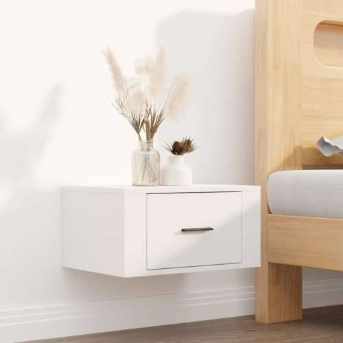Zidni noćni ormarići 2 kom bijeli 50 x 36 x 25 cm - Bijela 2 Cijena