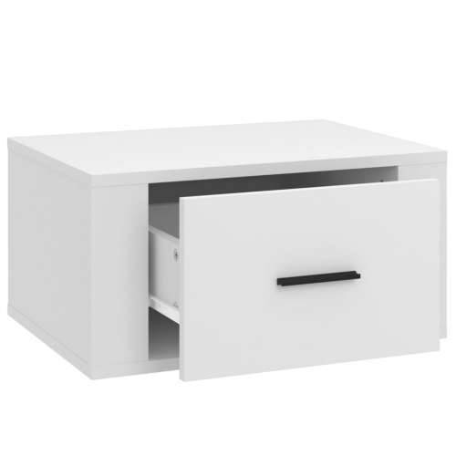Zidni noćni ormarići 2 kom bijeli 50 x 36 x 25 cm - Bijela 2 Cijena