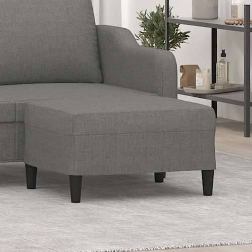 Tabure tamnosivi 70 x 55 x 41 cm od tkanine - Tamno siva 70 x 55 x 41 cm 1 Cijena