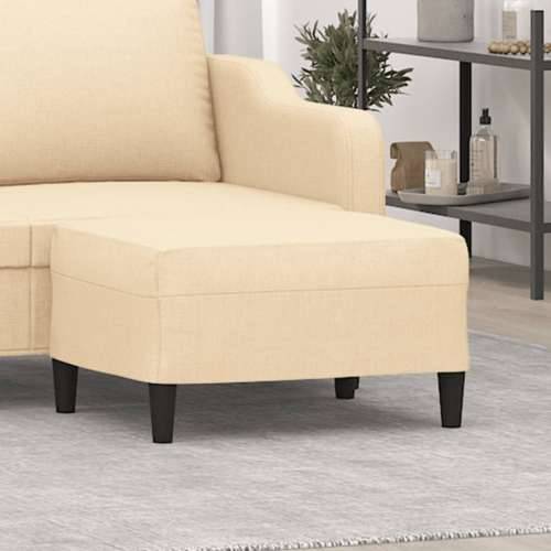 Tabure krem 70 x 55 x 41 cm od tkanine - Krema 70 x 55 x 41 cm 1 Cijena