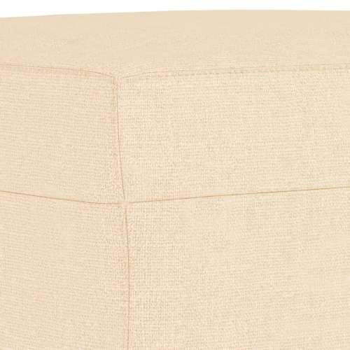 Tabure krem 70 x 55 x 41 cm od tkanine - Krema 70 x 55 x 41 cm 1 Cijena