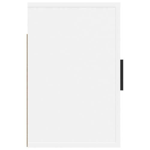 Zidni noćni ormarić bijeli 50 x 30 x 47 cm - Bijela 1 Cijena