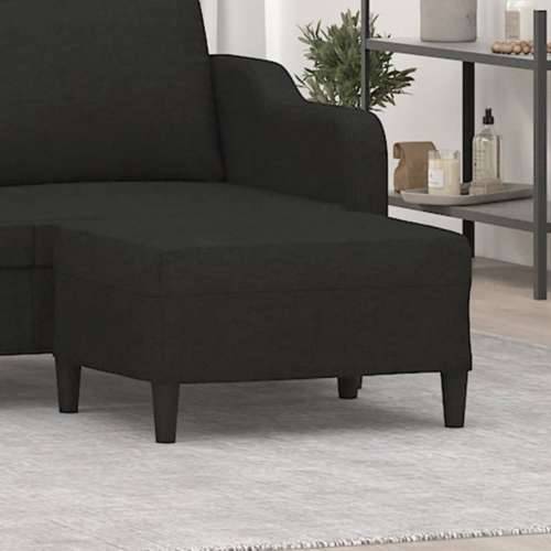Tabure crni 70 x 55 x 41 cm od tkanine - Crna 70 x 55 x 41 cm 1 Cijena