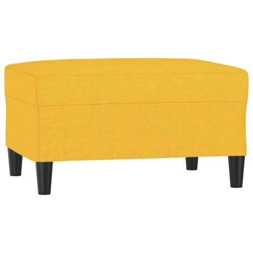 Tabure svjetložuti 70 x 55 x 41 cm od tkanine - Svjetložuta 70 x 55 x 41 cm 1 Cijena