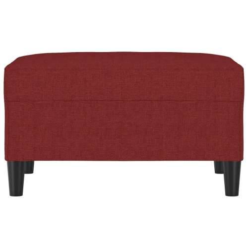 Tabure crvena boja vina 70 x 55 x 41 cm od tkanine - boja crnog vina 70 x 55 x 41 cm 1 Cijena
