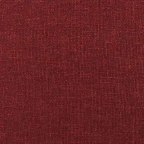 Tabure crvena boja vina 70 x 55 x 41 cm od tkanine - boja crnog vina 70 x 55 x 41 cm 1 Cijena