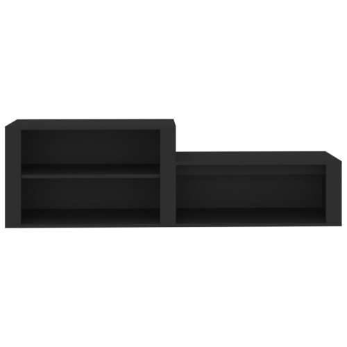 Ormarić za cipele crni 150 x 35 x 45 cm od konstruiranog drva - Crna 1 Cijena