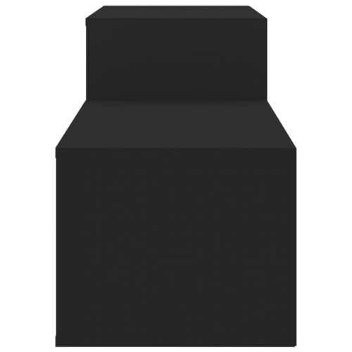 Ormarić za cipele crni 150 x 35 x 45 cm od konstruiranog drva - Crna 1 Cijena