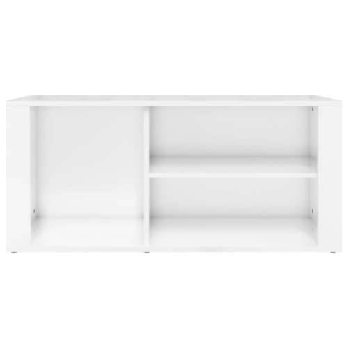 Ormarić za cipele sjajni bijeli 100x35x45 cm konstruirano drvo - Visoko sjajno bijela 1 Cijena