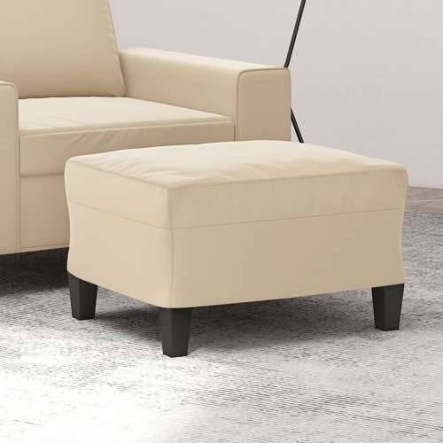 Tabure krem 60 x 50 x 41 cm od mikrovlakana - Krema 60 x 50 x 41 cm 1 Cijena