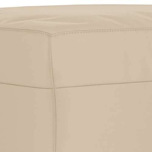 Tabure krem 60 x 50 x 41 cm od mikrovlakana - Krema 60 x 50 x 41 cm 1 Cijena