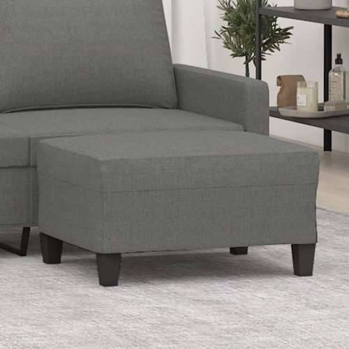 Tabure tamnosivi 70 x 55 x 41 cm od tkanine - Tamno siva 70 x 55 x 41 cm 1 Cijena