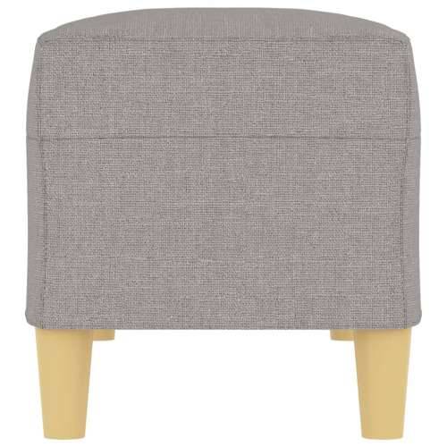 Klupa svjetlosiva 100 x 35 x 41 cm od tkanine - Svjetlosiva 100 x 35 x 41 cm Cijena