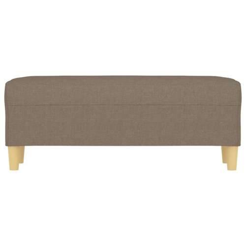 Klupa smeđesiva 100x30x30 cm od tkanine - Sivo-smeđa 100 x 35 x 41 cm Cijena