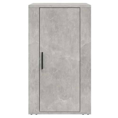 Komoda siva boja betona 40 x 33 x 70 cm od konstruiranog drva - Beton siva 1 Cijena