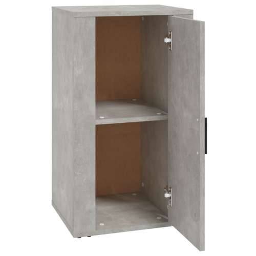 Komoda siva boja betona 40 x 33 x 70 cm od konstruiranog drva - Beton siva 1 Cijena