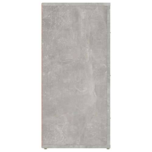 Komoda siva boja betona 40 x 33 x 70 cm od konstruiranog drva - Beton siva 1 Cijena