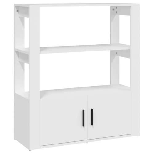 Komoda bijela 80 x 30 x 90 cm od konstruiranog drva - Bijela 1 Cijena
