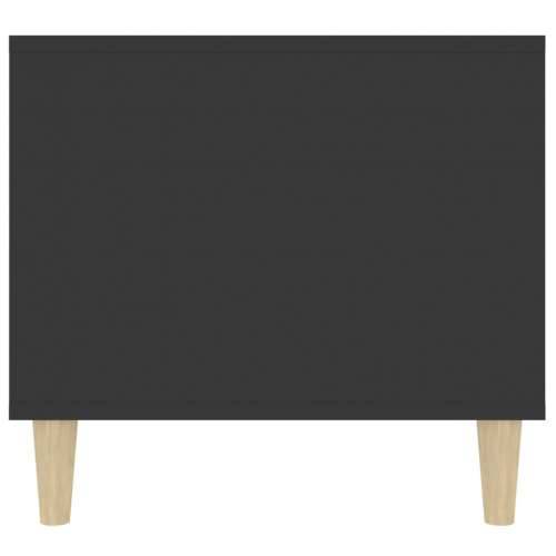 Stolić za kavu crni 90 x 49 x 45 cm od konstruiranog drva - Crna 1 Cijena