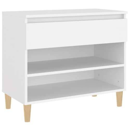 Ormarić za cipele bijeli 70 x 36 x 60 cm od konstruiranog drva - Bijela 1 Cijena