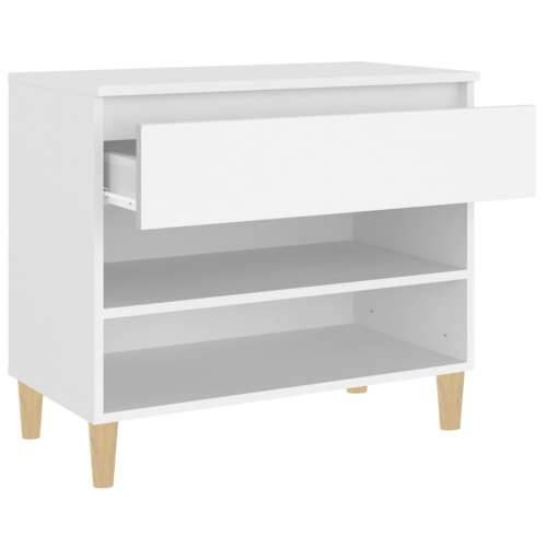Ormarić za cipele bijeli 70 x 36 x 60 cm od konstruiranog drva - Bijela 1 Cijena