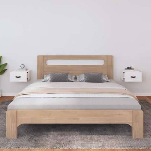 Zidni noćni ormarići 2 kom bijeli 40 x 29,5 x 22 cm - Bijela 2 1 Cijena