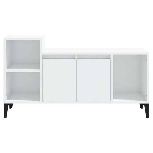TV ormarić sjajni bijeli 100 x 35 x 55 cm od konstruiranog drva - Visoko sjajno bijela 1 Cijena