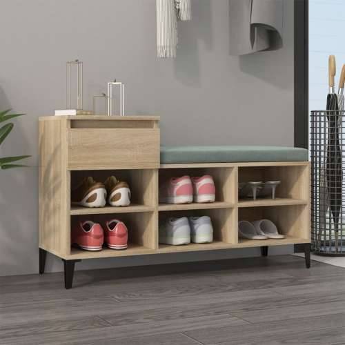 Ormarić za cipele boja hrasta 102x36x60 cm konstruirano drvo - sonoma hrast 1 Cijena