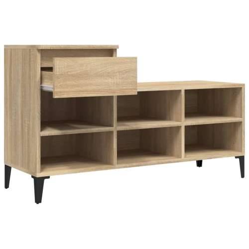 Ormarić za cipele boja hrasta 102x36x60 cm konstruirano drvo - sonoma hrast 1 Cijena