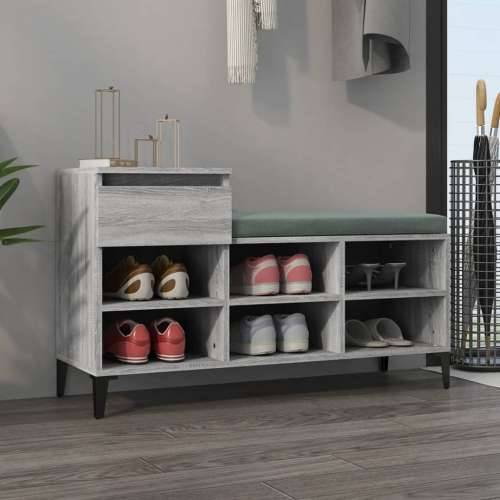 Ormarić za cipele boja hrasta 102x36x60 cm konstruirano drvo - Sivi hrast sonoma 1 Cijena