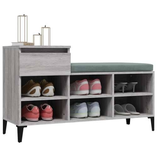 Ormarić za cipele boja hrasta 102x36x60 cm konstruirano drvo - Sivi hrast sonoma 1 Cijena