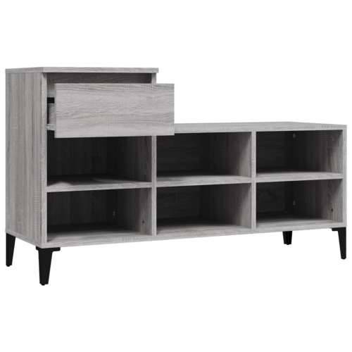 Ormarić za cipele boja hrasta 102x36x60 cm konstruirano drvo - Sivi hrast sonoma 1 Cijena