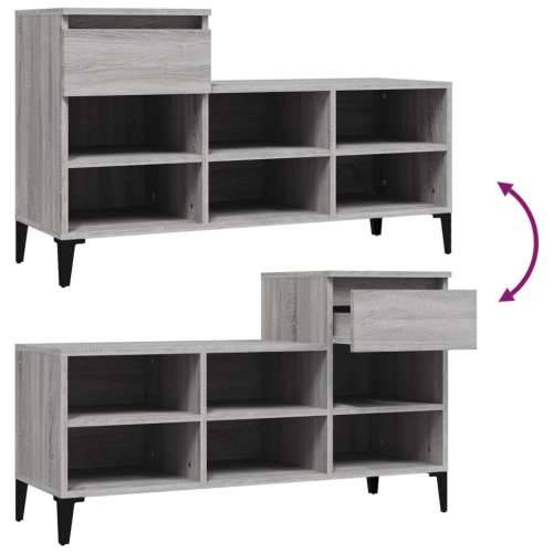 Ormarić za cipele boja hrasta 102x36x60 cm konstruirano drvo - Sivi hrast sonoma 1 Cijena