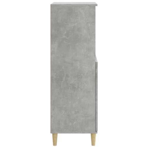 Visoka komoda siva betona 60x36x110 cm od konstruiranog drva - Beton siva 1 Cijena
