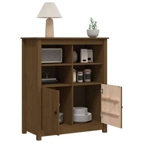 Komoda boja meda 83 x 41,5 x 100 cm od masivne borovine - boja meda 1 Cijena