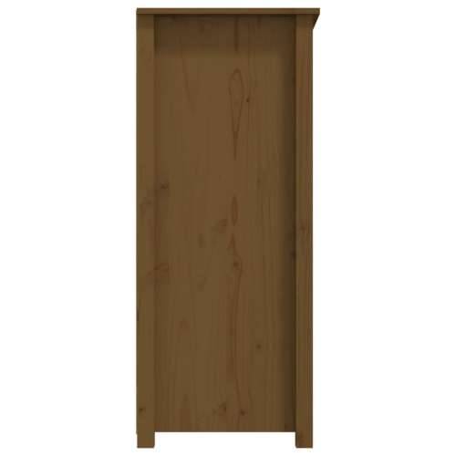 Komoda boja meda 83 x 41,5 x 100 cm od masivne borovine - boja meda 1 Cijena