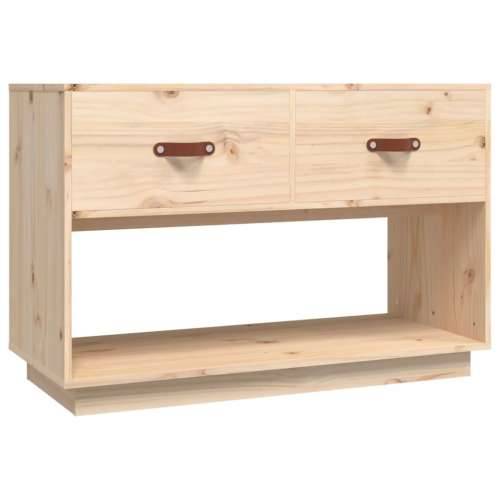 TV ormarić 90 x 40 x 60 cm od masivne borovine - Prirodna 1 Cijena