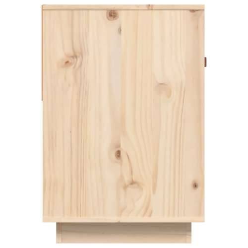 TV ormarić 90 x 40 x 60 cm od masivne borovine - Prirodna 1 Cijena