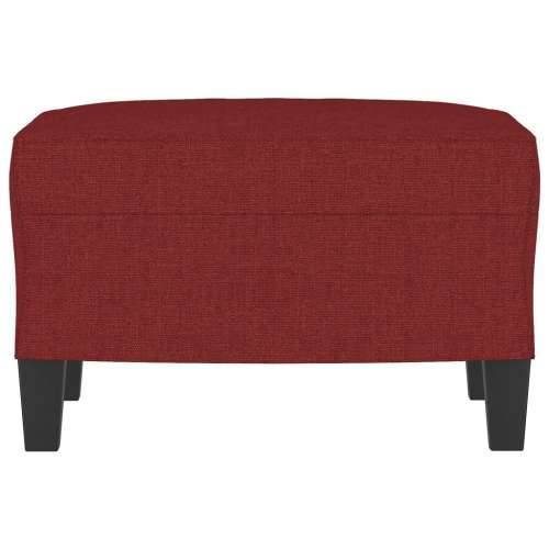 Tabure crvena boja vina 60 x 50 x 41 cm od tkanine - boja crnog vina 60 x 50 x 41 cm 1 Cijena