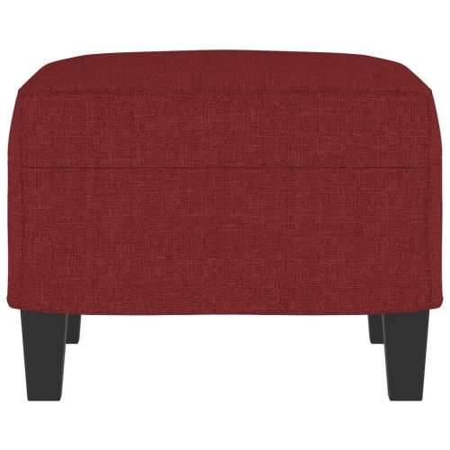 Tabure crvena boja vina 60 x 50 x 41 cm od tkanine - boja crnog vina 60 x 50 x 41 cm 1 Cijena