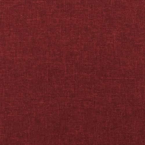 Tabure crvena boja vina 60 x 50 x 41 cm od tkanine - boja crnog vina 60 x 50 x 41 cm 1 Cijena