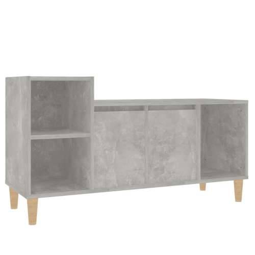 TV ormarić boja betona 100x35x55 cm od konstruiranog drva - Beton siva 1 Cijena