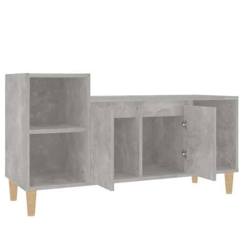 TV ormarić boja betona 100x35x55 cm od konstruiranog drva - Beton siva 1 Cijena