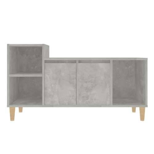 TV ormarić boja betona 100x35x55 cm od konstruiranog drva - Beton siva 1 Cijena