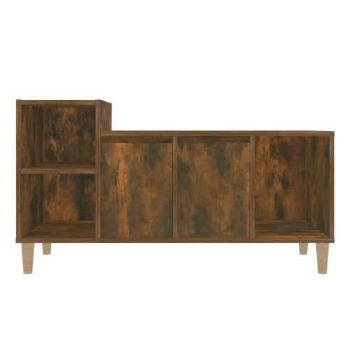 TV ormarić boja dimljenog hrasta 100x35x55 cm konstruirano drvo - Dimljeni hrast 1 Cijena