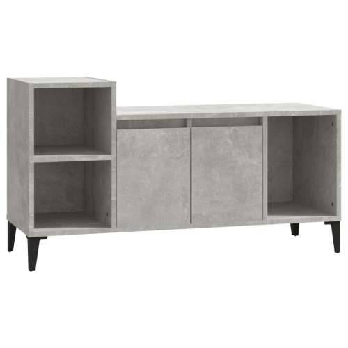 TV ormarić boja betona 100x35x55 cm od konstruiranog drva - Beton siva 1 Cijena
