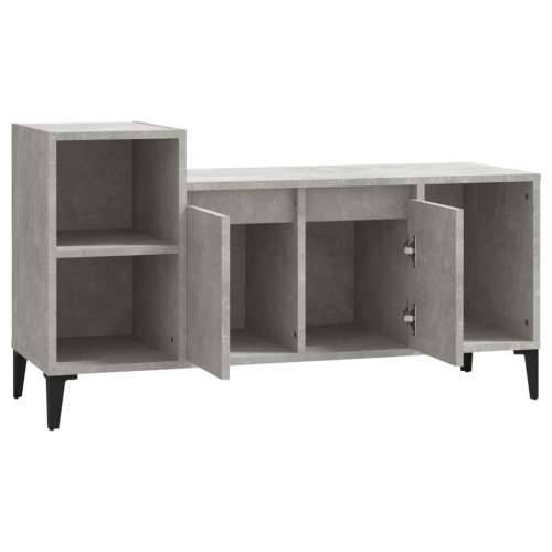 TV ormarić boja betona 100x35x55 cm od konstruiranog drva - Beton siva 1 Cijena