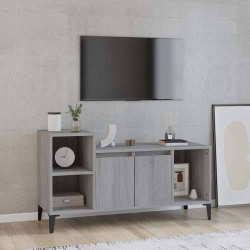 TV ormarić boja hrasta sonome 100x35x55 cm konstruirano drvo - Sivi hrast sonoma 1 Cijena