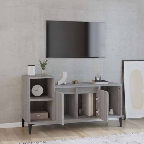 TV ormarić boja hrasta sonome 100x35x55 cm konstruirano drvo - Sivi hrast sonoma 1 Cijena